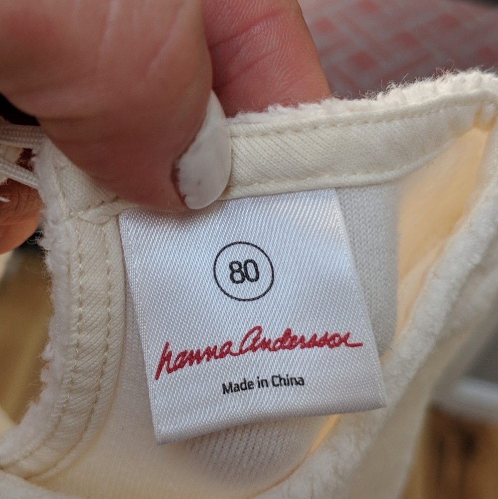 Hanna Andersson snowflake dress - size 2T (80) - Picture 2 of 3